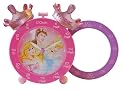 Disney Princess Time Teacher Twin-bell Alarm Clock - Belle/Cinderella/Sleeping Beauty