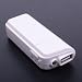 Neewer Portable AA Battery Powered Emergency Charger with Flashlight - WHITE- For Anything Powered Via USB