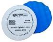 8" Blue Foam Waffle Buff Pad Medium Cutting Polish Grip