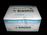 Insulin Syringe, 1cc, 30 gauge, 5/16" needle box/100