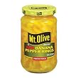 Mt. Olive Hot Banana Pepper Rings - 12 oz Glass Jar