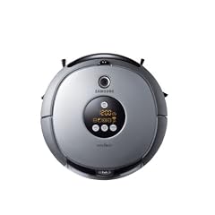 Samsung NaviBot SR-8845 Staubsauger Roboter/ HEPA 11 Filter / 7 Anti-Kollisions-Sensoren / Silbergrau Metallic