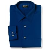 Arrow Wrinkle Free Fitted Dress Shirt- One Piece Collar