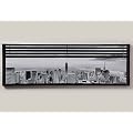 Wandbild auf Keilrahmen "New York Skyline" Ma�e 90x30cm