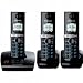 Panasonic KX-TG8063EB Triple Colour DECT Phone Set with Answer Machine