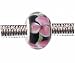 Pandora Style Charm Bead (Z55) Murano Style / Lampwork Glass (14mm x 8mm) (fits Troll too)