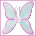 Blue & Lavender Fairy Wings