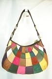 Lucky Brand Leather Patchwork Hobo Handbag/Purse