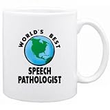 New  World's Best Speech Pathologist / Graphic  Mug Occupations