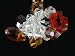 Lovely Litter Fish Panther Swarovski Crystal Iphone Purse Key Charm Handmade