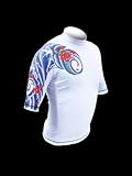 Rage Hawaii Tribal Rash Vest L