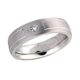 0.15 CT PRINCESS DIAMOND WEDDING BAND