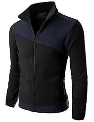 From Amazon.com. Click for details:
 Apparel: Doublju Mens Color Blocked Zip up Comfort BLACKNAVY Light Weight Jacket,M Apparel: Doublju Mens Color Blocked Zip up Comfort BLACKNAVY Light Weight Jacket,M