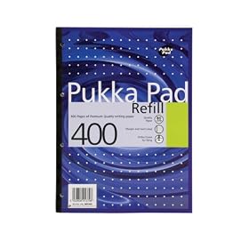 Pukka A4 Refill Pad 400 Page