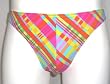 Mens Thong Swimwear/Underwear Nylon/Lycra MultiPlaid
