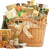 Pick of the Season Grand Gourmet Food Gift Basket with Smoked Salmon - A Great Gift Idea for Fathers Day