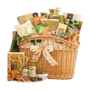 Pick of the Season Grand Gourmet Food Gift Basket with Smoked Salmon