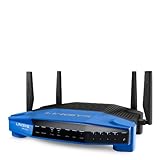 Linksys WRT1900AC Dual Band Smart Wi-Fi Wireless AC Router (2.4 + 5GHz) Frustration-Free Packaging