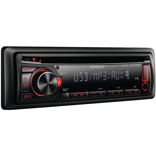 Kenwood KDC-208 In-Dash MP3/WMA/CD Receiver