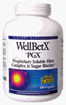 Natural Factors WellBetX PGX - Soluble Fiber 180 caps