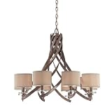 Savoy House Luzon 8-Light Antique Nickel Chandelier