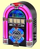 USB CD Rock mini LED - COLOUR CHANGING LED RADIO/CD/MP3 JUKEBOX