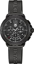 Big Sale TAG Heuer Men's CAU1114.FT6024 Formula 1 Black Dial Black Strap Chronograph Watch