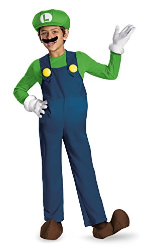 Disguise Super Mario Boys Deluxe Costume 10-12