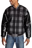 Southpole Young Men's Wool Jacket,Black,Large