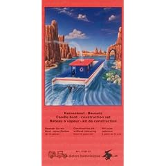 Kerzenboot mit Pulsarmotor - Bastelpackung