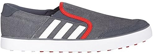 New Mens Adidas Adicross SL Golf Shoes Onix/White/Red Size 11.5 M - Retail $70