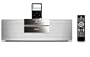Philips Executive 30-Watt Micro Speaker System with iPod Dock (Black/Silver)