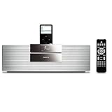 Philips Executive 30-Watt Micro Speaker System with iPod Dock (Black/Silver)