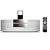 Philips Executive 30-Watt Micro Speaker System with iPod Dock (Black/Silver)