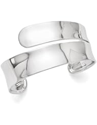 Leslies Sterling Silver Polished Fancy Slip-on Bangle