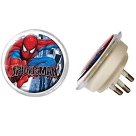 The Amazing Spiderman Night Light - UK 3 Pin Plug Fitting!