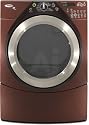 Whirlpool Duet Steam : WGD9500TW 27in Gas Steam Dryer White with Brushed Chrome Accents