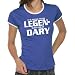 How I met your Mother - Legendary Girlie Ringer T-Shirt Royal, M