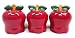 APPLE 3-D Canisters Set of 3 ^NEW^ Canister
