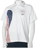 Sporting Goods : Speedo Men's Americana Flag Polo Shirt