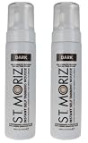 St Moriz Instant Self Tanning Mousse Dark (2 Pack) 2 X 200Ml Each