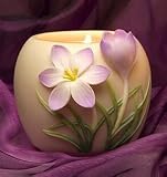 Crocus Flowers of Light Orchid Design