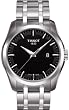 Tissot Mens T0354101105100 Couturier Black Dial Stainless Steel Watch from Tissot