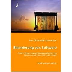 Bilanzierung von Software: Ansatz, Bewertung und Umsatzrealisation von Software nach HGB, IFRS und US-GAAP