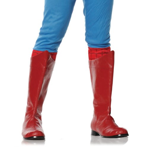  Shazam (Red) Adult Boots Size Small (8-9)