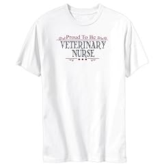Proud To Be A Veterinary Nurse Berufe Herren T-Shirt (Wei�, Gr��en X-Small - XXX-Large)