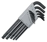 SK Hand Tools 19613 13-Piece Fractional Ball Hex Key Set [並行輸入品]