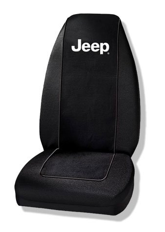 Plasticolor Jeep Wrangler Bucket Seat Cover with Jeep Logo