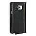 Galaxy Note 5 Case, GMYLE Book Case Vintage for Galaxy Note 5 V SM-N920 - Black PU Leather Stand Case Cover