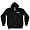 JACK DANIEL'S EMBROIDERED LABEL 2-SIDED HOODED SWEATSHIRT WITH ZIPPER, Adult - Lg
